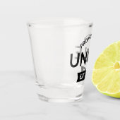 Bevorderd tot oom Est. 2022 II Shot Glas (Links)