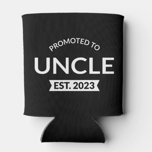 Bevorderd tot oom Est. 2023 II Blikjeskoeler (Achterkant)