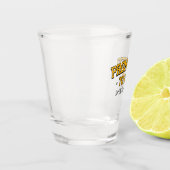 BEVORDERD TOT PAPA - AANGEPAST SHOT GLAS (Links)