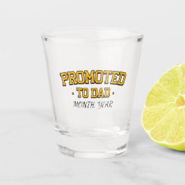 BEVORDERD TOT PAPA - AANGEPAST SHOT GLAS