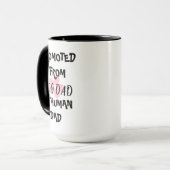 BEVORDERD VAN DOG DAD TOT MENSELIJKE DAD-MOK MOK (Voorkant links)