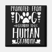 Bevorderd van grootmoeder naar grootmoeder magneet (Voorkant)