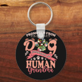 Bevorderd van grootmoeder naar grootmoeder sleutelhanger (Voorkant)