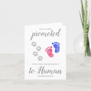 Bevorderd van grootouders met honden aankondiging