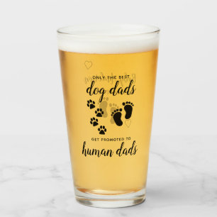 Bevorderde Dog Dads voor menselijke vader Zwangers Glas