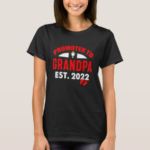 Bevorderde nieuwe opa 2022 - Vintage binnenkort gr T-shirt