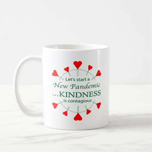 Bevorderen Kindness Koffiemok (Links)