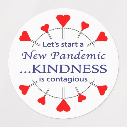 Bevorderen Kindness Labels (Design 2)