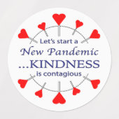Bevorderen Kindness Labels (Design 1)