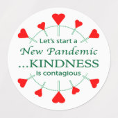 Bevorderen Kindness Labels (Design 1)