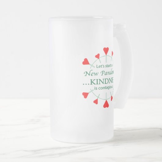 Bevorderen Kindness Matglas Bierpul (Voorkant rechts)