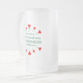 Bevorderen Kindness Matglas Bierpul (Voorkant links)