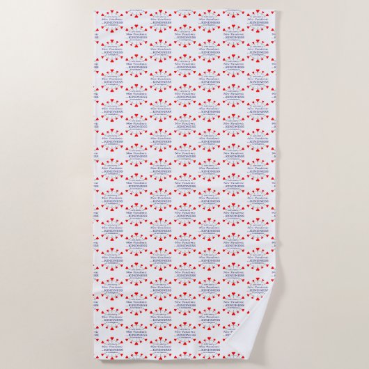 Bevorderen Kindness Strandlaken (Voorkant)