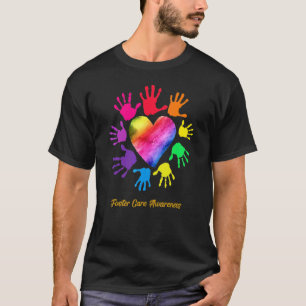 Bevorderen van de Bewustheid van de Zorg Handen Fo T-shirt