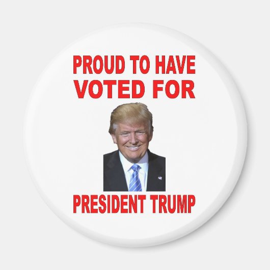 BEVORDERING OM VOOR DE TRUMP VAN HET PRESIDENT TE MAGNEET (Voorkant)