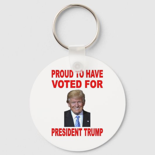 BEVORDERING OM VOOR DE TRUMP VAN HET PRESIDENT TE SLEUTELHANGER (Voorkant)