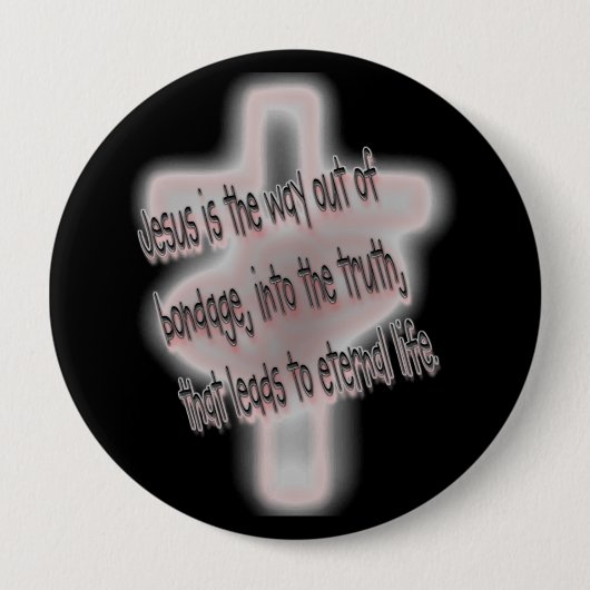 Bevordering simpelweg opgegeven ronde button 4,0 cm (Voorkant)