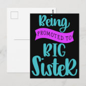 Bevordering tot grote zuster briefkaart (Voorkant / Achterkant)