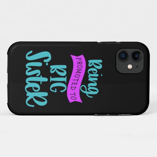 Bevordering tot grote zuster Case-Mate iPhone case (Achterkant (horizontaal))