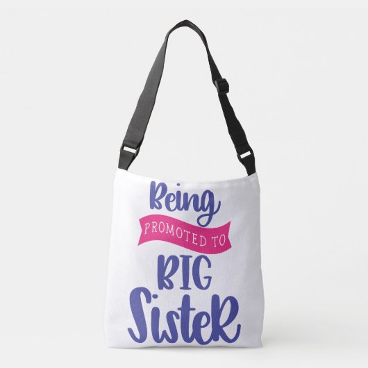 Bevordering tot grote zuster crossbody tas (Voorkant)
