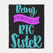 Bevordering tot grote zuster fleece deken (Voorkant)