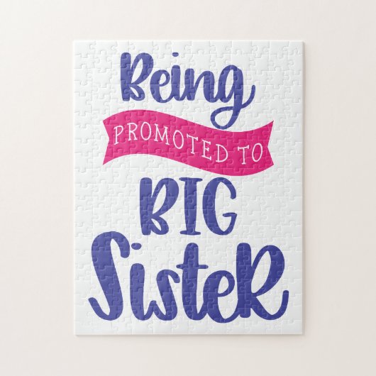 Bevordering tot grote zuster legpuzzel (Verticaal)