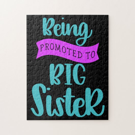 Bevordering tot grote zuster legpuzzel (Verticaal)