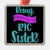 Bevordering tot grote zuster metalen ornament (Voorkant)