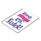 Bevordering tot grote zuster notitieboek (Linkerzijde)