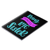 Bevordering tot grote zuster notitieboek (Linkerzijde)