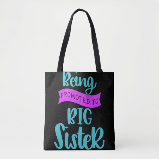 Bevordering tot grote zuster tote bag (Voorkant)