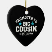 Bevordering van de aankondiging van de zwangerscha keramisch ornament (Rechts)