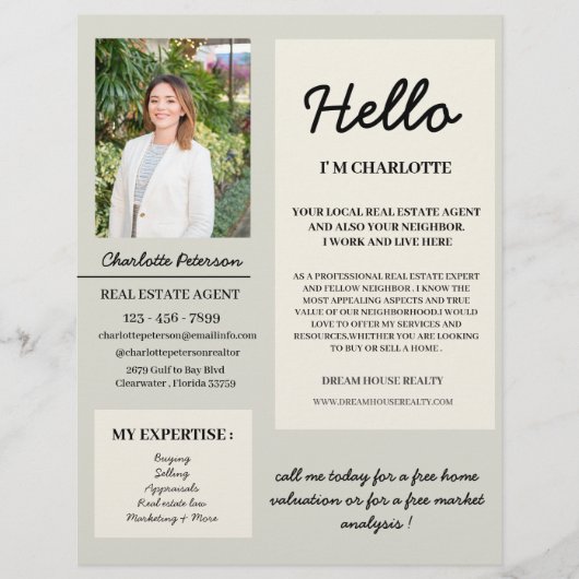 Bevordering van de introductie van onroerend goed flyer (Voorkant)