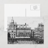 Bevordering van de vrede briefkaart (Voorkant / Achterkant)