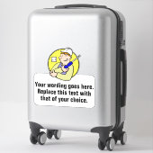 Bevordering van elektrische reparaties met elektri sticker (Koffer)