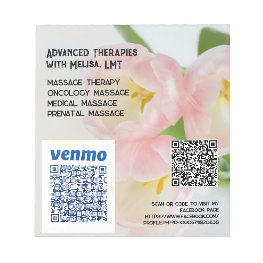 Bevordering van geavanceerde therapieën met Melisa Notitieblok (Voorkant)