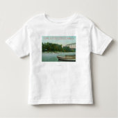 Bevordering van het watercarnaval en het vuurwapen kinder shirts (Voorkant)