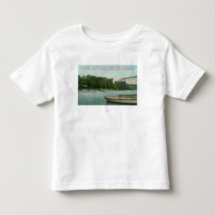 Bevordering van het watercarnaval en het vuurwapen kinder shirts