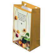 Bevordering van moderne biologische boerenkruiden klein cadeauzakje (Achterkant Gekanteld)