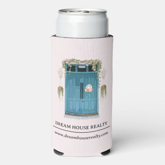 Bevordering van onroerend goed seltzer blikjeskoeler (Seltzer Achterkant)