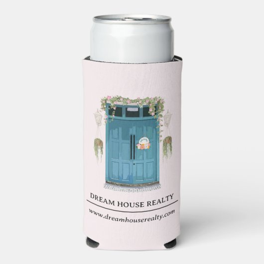 Bevordering van onroerend goed seltzer blikjeskoeler (Seltzer Voorkant)