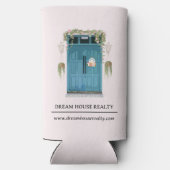 Bevordering van onroerend goed seltzer blikjeskoeler (Achterkant)