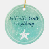 Bevordering van zout-water keramisch ornament (Voorkant)