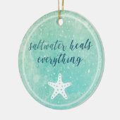 Bevordering van zout-water keramisch ornament (Links)