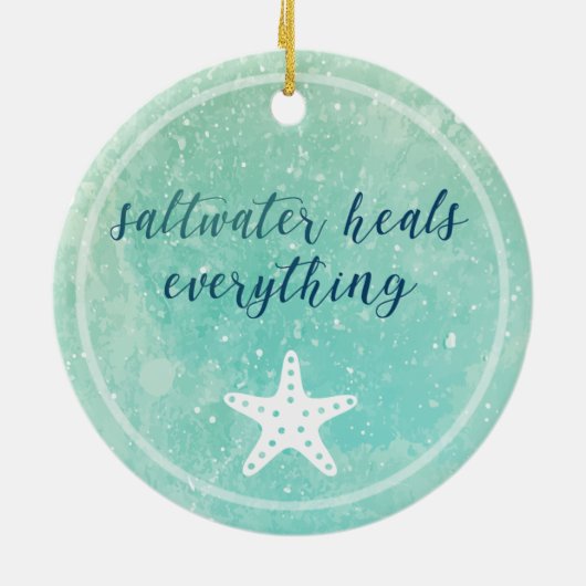 Bevordering van zout-water keramisch ornament (Achterkant)