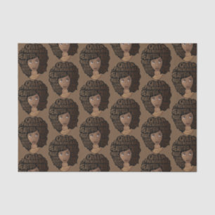 Bevordering van zwarte vrouwen, bruin tissuepapier