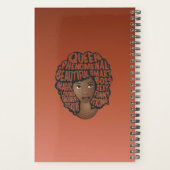 Bevordering van zwarte vrouwen, koperen bruin planner (Achterkant)