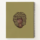 Bevordering van zwarte vrouwen, Olijfgroen Notitieboek (Achterkant)