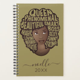 Bevordering van zwarte vrouwen, Olijfgroen Planner