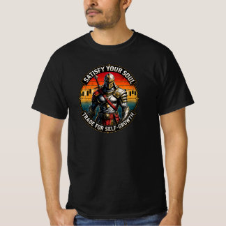 Bevredig je ziel, handel voor zelfontwikkeling Rid T-shirt